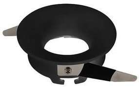 Φωτιστικό Σποτ Χωνευτό GU10  IP20 Ottavia Eurolamp-147-52533-Μαύρο 147-52533