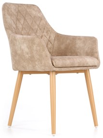 K287 chair, color: beige DIOMMI V-CH-K/287-KR-BEŻOWY