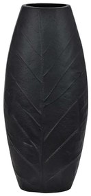 Βάζο Midsalip 421137 14x6x32cm Black Eglo Μέταλλο