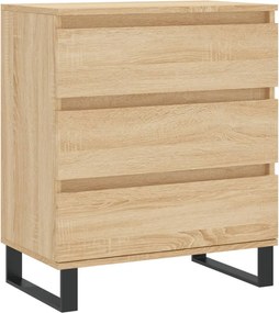 vidaXL Συρταριέρα Sonoma Δρυς 60x35x70 εκ. Επεξεργασμένο Ξύλο