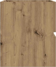 vidaXL Ντουλάπι Νιπτήρα Αρτισιανή Δρυς 90x38,5x45εκ Επεξεργασμένο Ξύλο