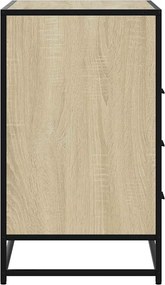 vidaXL Συρταριέρα Sonoma Δρυς 70x41x70 εκ. από Επεξεργασμένο Ξύλο