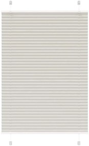 Πλισέ περσίδα ανοιχτό γκρι 85x150 cm Πλάτος υφάσματος 84,4 cm 4015344