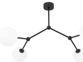 Πλαφονιέρα Φωτιστικό Οροφής 4xG9 6W IP20 Ασπρόμαυρο Fairy 4855 TK Lighting-4855-Μαύρο-Λευκό 4855