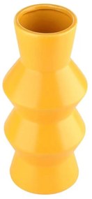 Βάζο Κεραμικό Sasebo 421028 11x25cm Yellow Eglo Κεραμικό