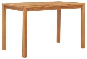 Τραπεζαρία Κήπου 120 x 70 x 77 εκ. από Μασίφ Ξύλο Teak