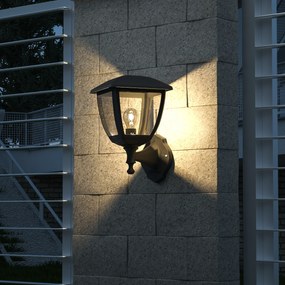 Απλίκα - Φανάρι Avalanche 1xE27 Outdoor Wall Lamp Black D:22cmx30cm (80201214) - ABS - 80201214