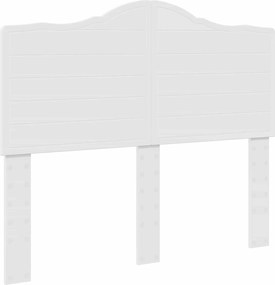 vidaXL Κρεβάτι Αποθήκης Λευκό 120 x 200 cm Επεξεργασμένο ξύλο