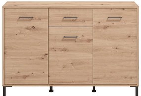 Κομότα - Μπουφές Vienne 3K1F Artisan 138x40x90 εκ. 138x40x90 εκ.