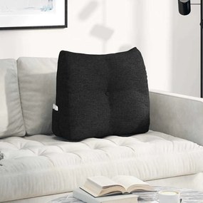 vidaXL Μαξιλάρι Πλάτης Μαύρο 60 x 24 x 50 εκ ύφασμα