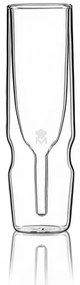 Ποτήρια Σαμπάνιας Κολωνάτα 190ml (Σετ 2τμχ) Bergner Double Wall Mixology BGMP-20205