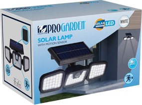 Ηλιακό φωτιστικο LED - 28.5x7cm - Μαύρο