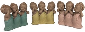 Αγαλματίδια και Signes Grimalt  Linda Buddha Set 3 Μονάδες