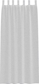 vidaXL Κουρτίνα βυσσινί 2 pcs Ανοιχτό γκρι 260 x 140 εκ. Πολυεστέρας