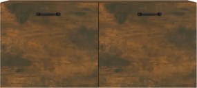 vidaXL Ντουλάπι Τοίχου Καπνιστή Δρυς 80x36,5x35 εκ. Επεξεργασμένο Ξύλο