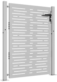 vidaXL Πόρτα Κήπου Τετράγωνη 100x150 εκ. από Ατσάλι Corten