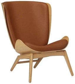 Πολυθρόνα The Reader Hope Leather 5502C5502-10 78x91x105cm Oak Cognac