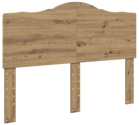 vidaXL Κεφαλάρι με κεφαλάρι Artisan Oak 140 cm Επεξεργασμένο ξύλο