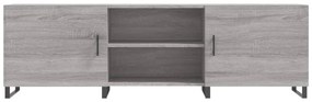 vidaXL Έπιπλο Τηλεόρασης Γκρι Sonoma 150x30x50 εκ. από Επεξεργ. Ξύλο