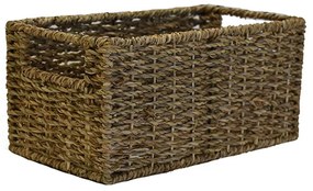 Καλάθι Με Χούφτες 00.06.66144 25x14x12,5cm Ψάθινο Natural Mat