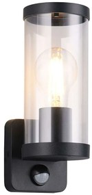 Φωτιστικό Τοίχου - Απλίκα Με Αισθητήρα Bonito R21599132 9x9x23cm 1xE27 28W Black RL Lighting