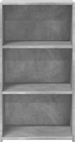 vidaXL Ντουλάπι Γκρι Σκυροδέματος 50x41x93 εκ. Επεξεργασμένο Ξύλο