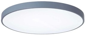 Φωτιστικό Οροφής - Πλαφονιέρα 42035-B-Gray Φ60x5cm Led 8800lm 110W Grey Inlight