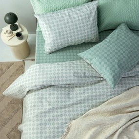 Σεντόνια Υπέρδιπλα (Σετ) Palamaiki Fashion FL6265 Πράσινο ΧΩΡΙΣ ΛΑΣΤΙΧΟ 240x260