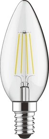 Λαμπτήρας LED Filament E14 Candle 5W 2700K Dimmable Step  (10 τεμάχια)