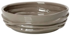 Διακοσμητικό Μπολ GUO103 Μπεζ 7X24X24Cm Espiel Κεραμικό