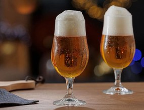 ΠΟΤΉΡΙΑ BEER GLASS X4 W/FEET 37CL 134801