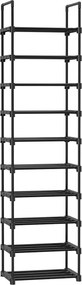 Παπουτσοθήκη 20 Θέσεων (45x30x174) Songmics LSA25BK