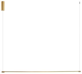 Φωτιστικό Οροφής 20120 Led 3000K 20W Gold Matt Aluminum,Acrylic
