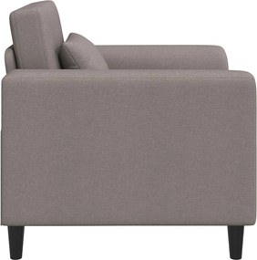 vidaXL Πολυθρόνα Taupe Ύφασμα