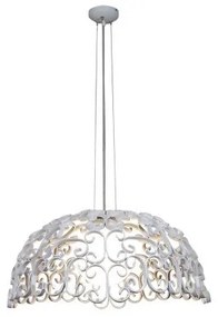 Κρεμαστό Φωτιστικό Οροφής 1xE27 Vintage Φ55cm Bale Homelighting-77-4304-Μαύρο - Χάλκινο 77-4304