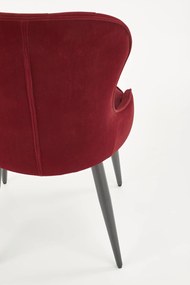 K366 chair, color: dark red DIOMMI V-CH-K/366-KR-BORDOWY