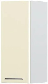 Ντουλάπι κρεμαστό Modena V7-30-1K-Λευκό - Μπεζ