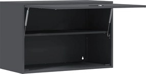 vidaXL Ντουλάπι τοίχου για γκαράζ Ανθρακί 80 x 40 x 53 εκ