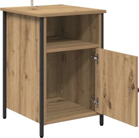 vidaXL Κομοδίνο Artisan Oak 40 x 42 x 60 εκ. Επεξεργασμένο Ξύλο