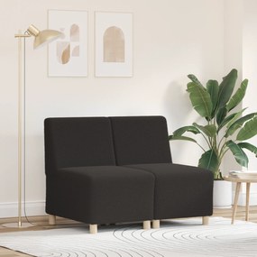 vidaXL Καθίσμα Σαλονιού 2 pcs Σκούρο γκρι 55 x 74 x 82 εκ. Βελούδο