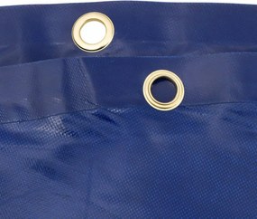 vidaXL Μουσαμάς Μπλε 2,5 x 4,5 μ. 650 γρ./μ²
