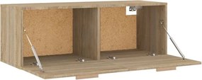 vidaXL Ντουλάπι Τοίχου Sonoma Δρυς 100x36,5x35 εκ. Επεξεργασμένο Ξύλο