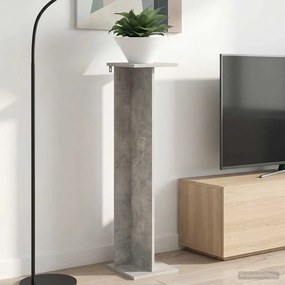 vidaXL Βάση φυτών Γκρι Σκυροδέματος 25 x 25,5 x 100,5 εκ.