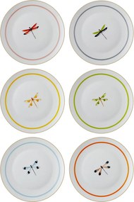 Service Plate Set (6 Pieces) DNR0060 Multicolor