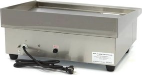 Griddle - Smooth - 55cm - incl Drip tray