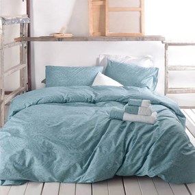 Παπλωματοθήκη Charisma (Σετ 2τμχ) Turqoise Ρυθμός Semi-double 160x250cm 100% Cotton