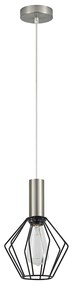Φωτιστικό Οροφής Μονόφωτο Homelighting 77-8435 Nickel
