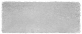 vidaXL Ψεύτικο Δέρμα Προβάτου Χαλί Tafalla Γκρι 80 x 200 cm