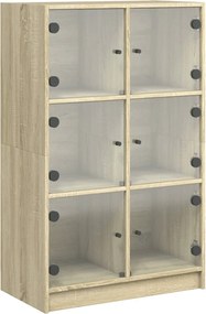 vidaXL Ντουλάπι με Πόρτες 68x37x109 εκ. από Επεξεργασμένο Ξύλο