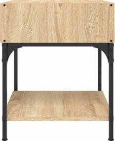 vidaXL Κομοδίνα 2 τεμ. Sonoma Δρυς 40x41x50 εκ. από Επεξεργασμένο Ξύλο
